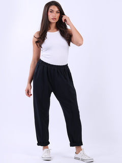 Women Sweat Comfy Pant Black
