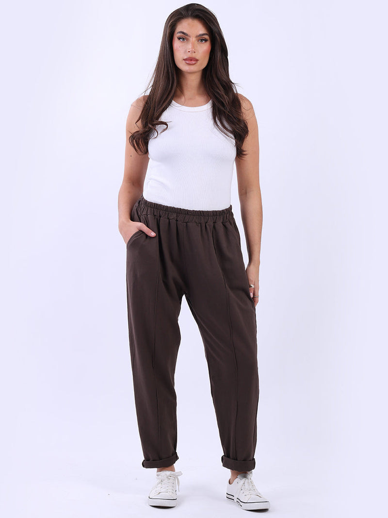 Women Sweat Comfy Pant Chocolate