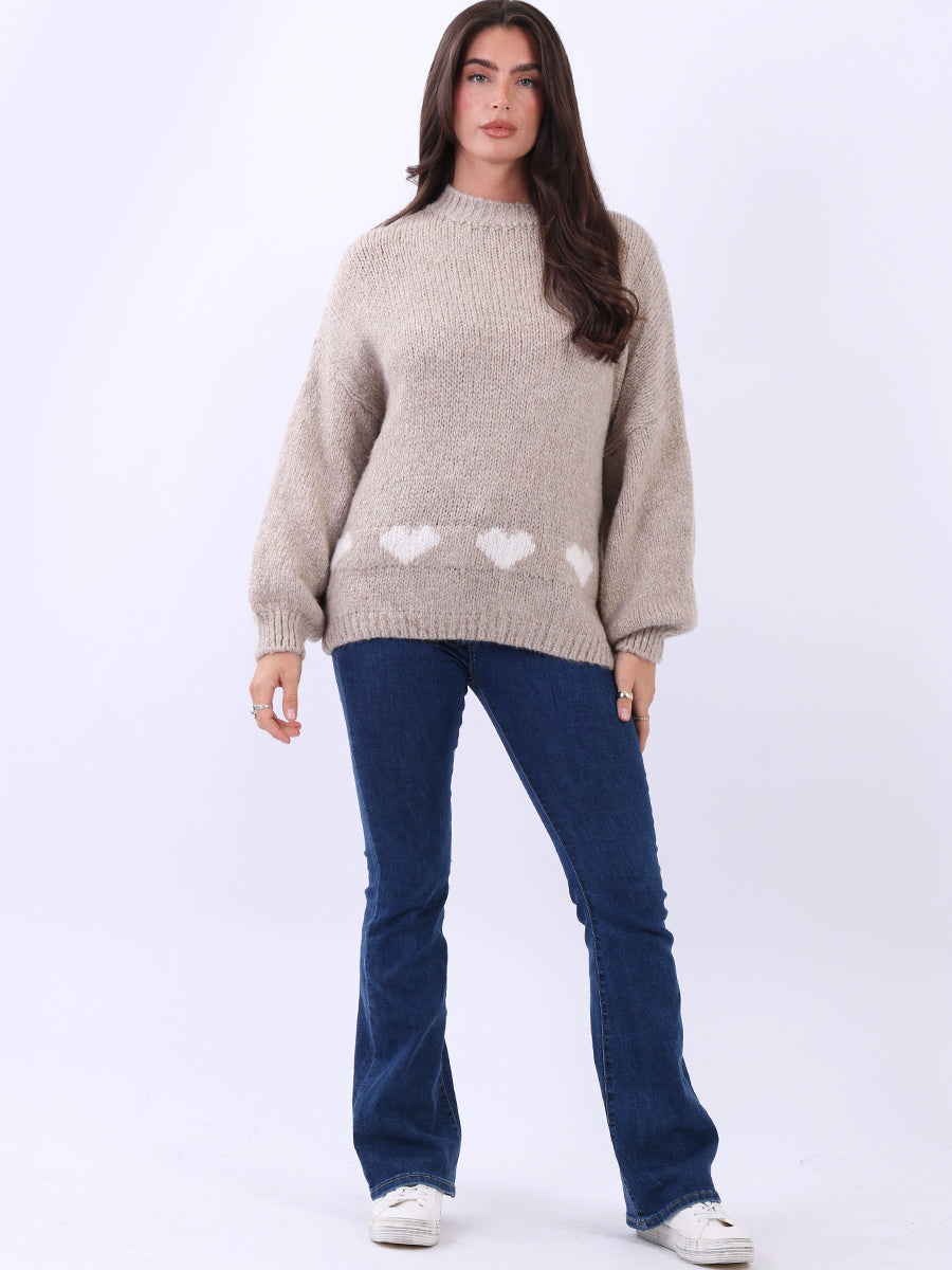 Knitted Woolen Jumper Mocha