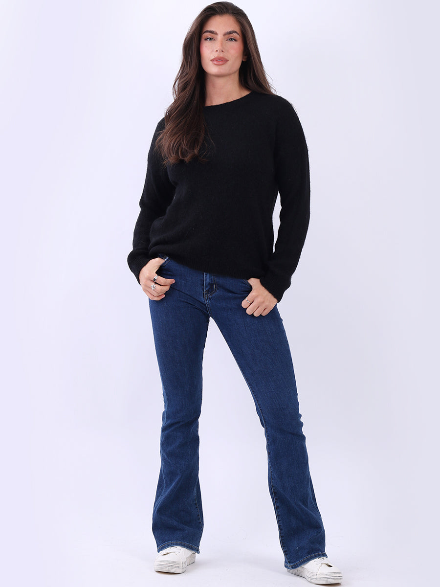 Knitted Jumper Black
