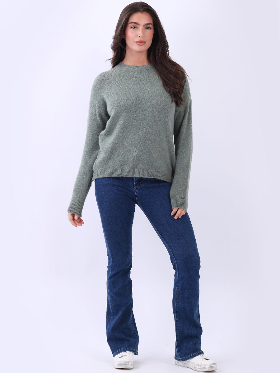 Knitted Jumper Khaki