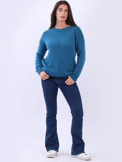 Knitted Jumper teal