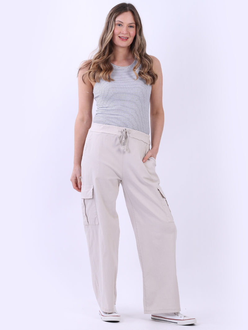 Wide Leg Magic Pant Beige