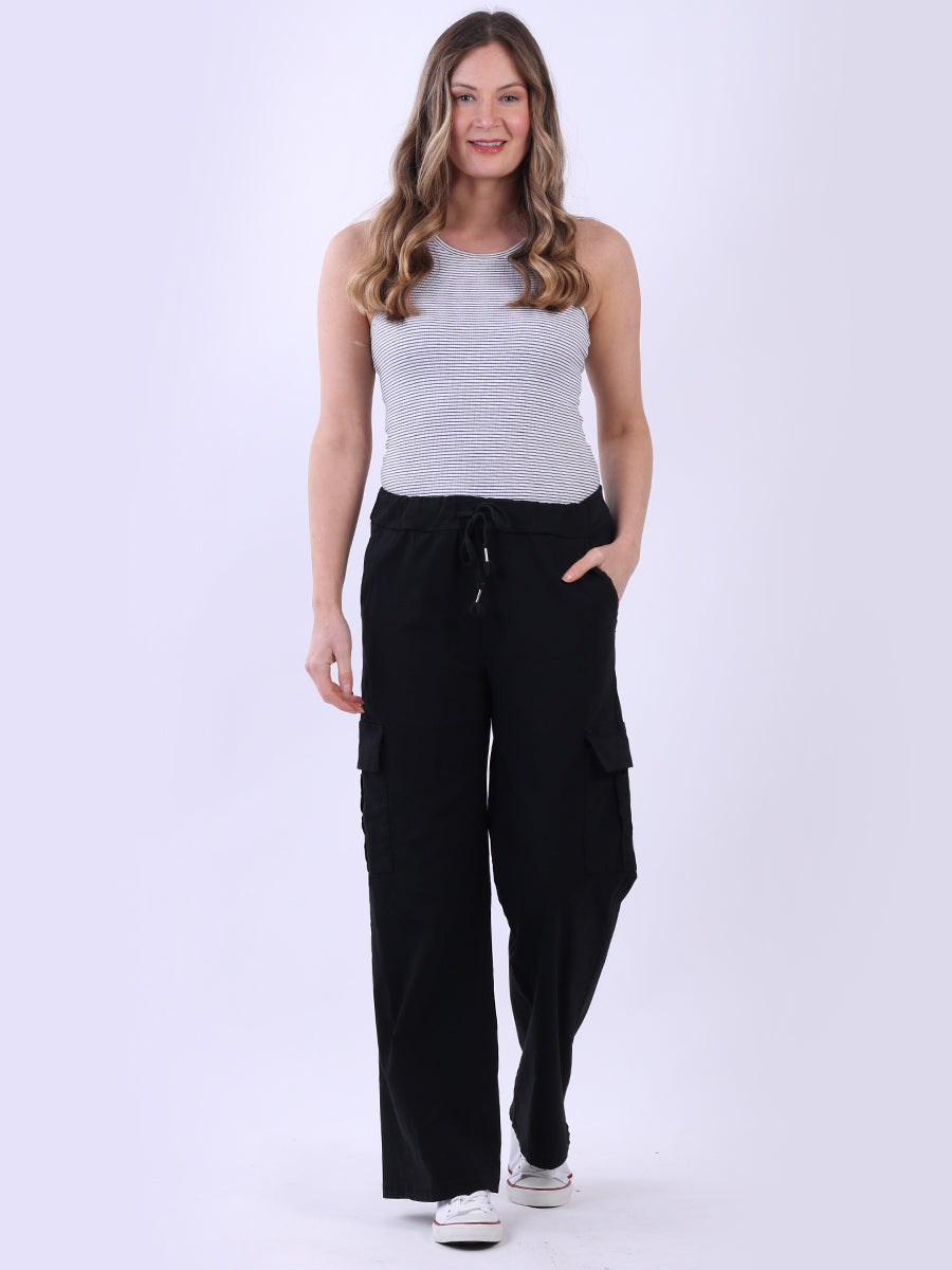 Wide Leg Magic Pant Black