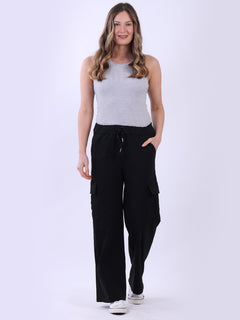 Wide Leg Magic Pant Black