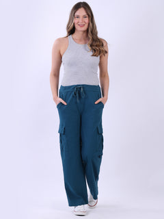 Wide Leg Magic Pant Teal