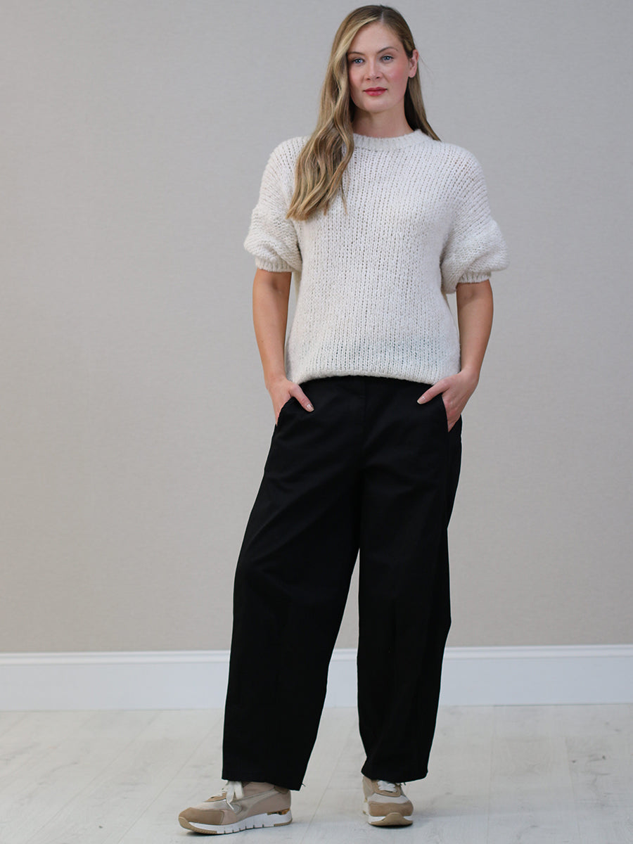 Wool Knitted Jumper  Beige