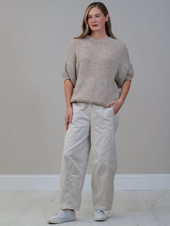 Wool Knitted Jumper Mocha