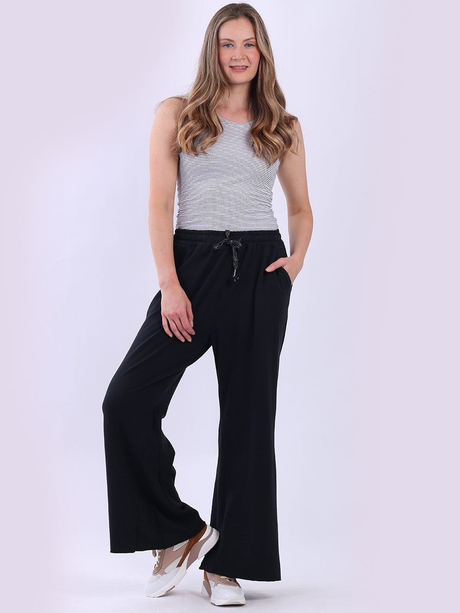 Women Cotton Trouser Black