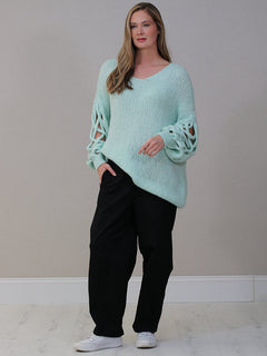 Plus Size Woolen Jumper Tiffany