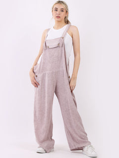 Wide Leg Pabo Jumpsuit Pink