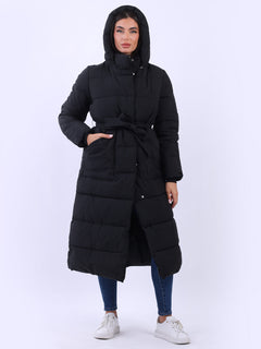 Plus Size Down Puffer Padded Coat