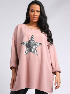 Italian Oversized Top Nude