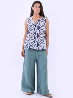 Cotton Vest Top White