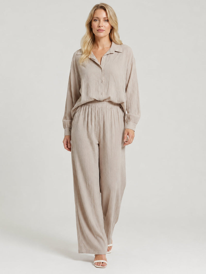 2 Piece Co-Ord Set Mocha