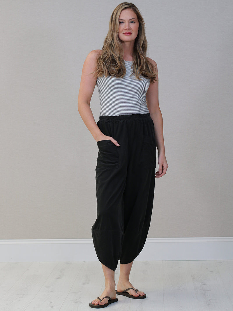 Solid Corduroy Relaxed Fit Trouser Charcoal