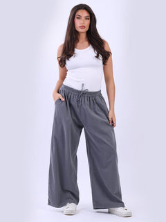 Cotton Corduroy Pant Charcoal