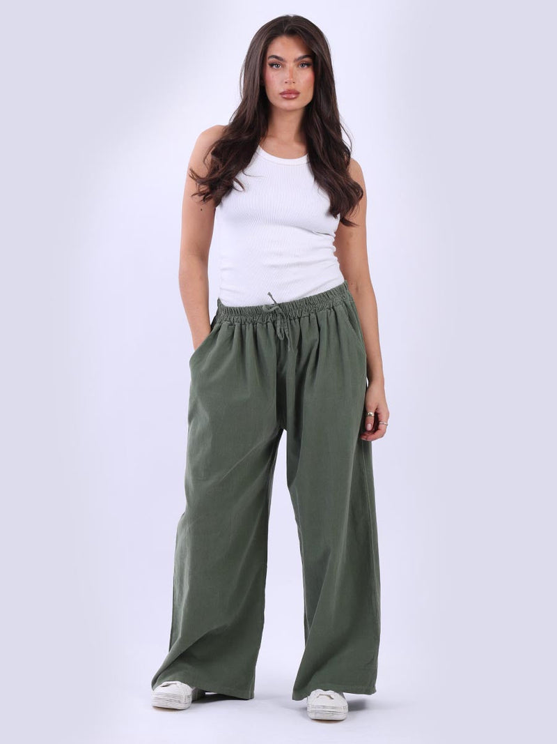 Cotton Corduroy Pant Khaki