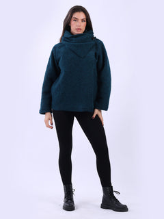Woolen Jacket Teal