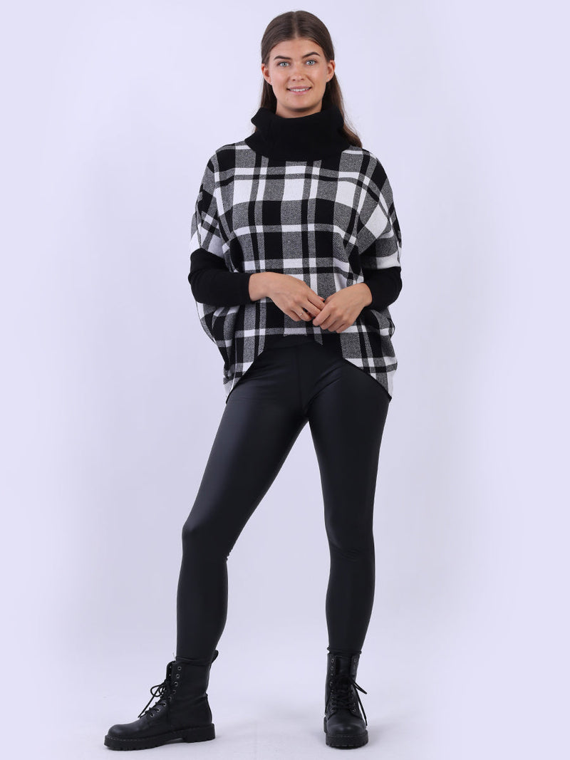 Ladies Knitted Jumper Black