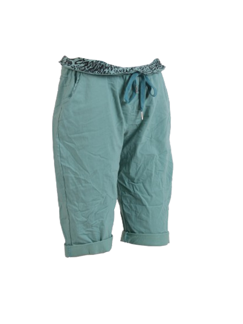 Plain Safari Shorts Ocean Blue