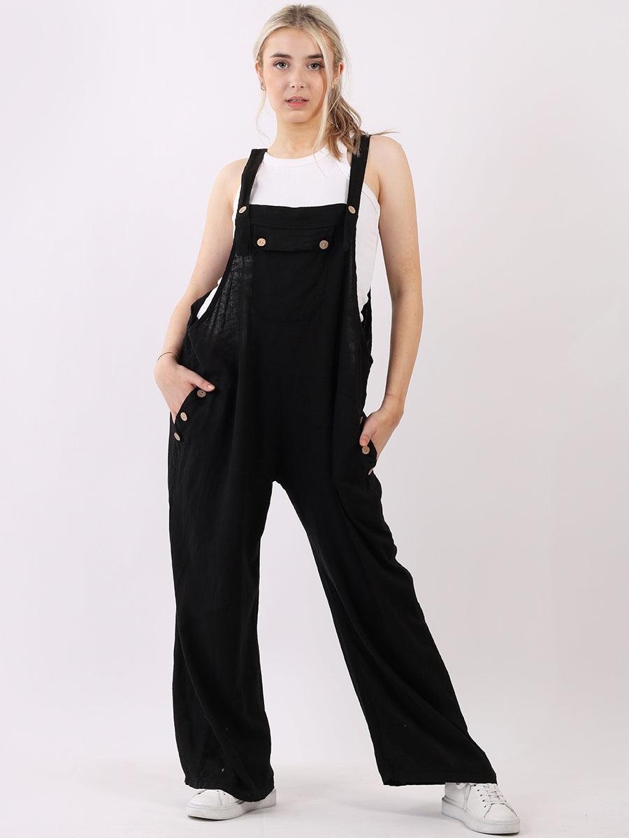 Wide Leg Pabo Jumpsuit Black
