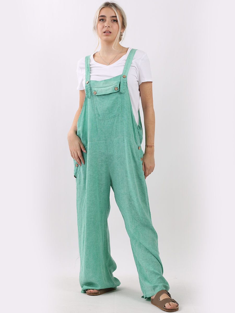 Wide Leg Pabo Jumpsuit Green