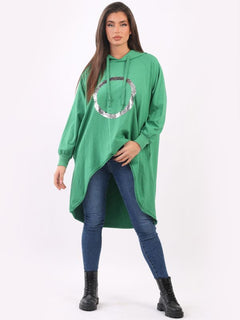 Cotton Hoodie Green