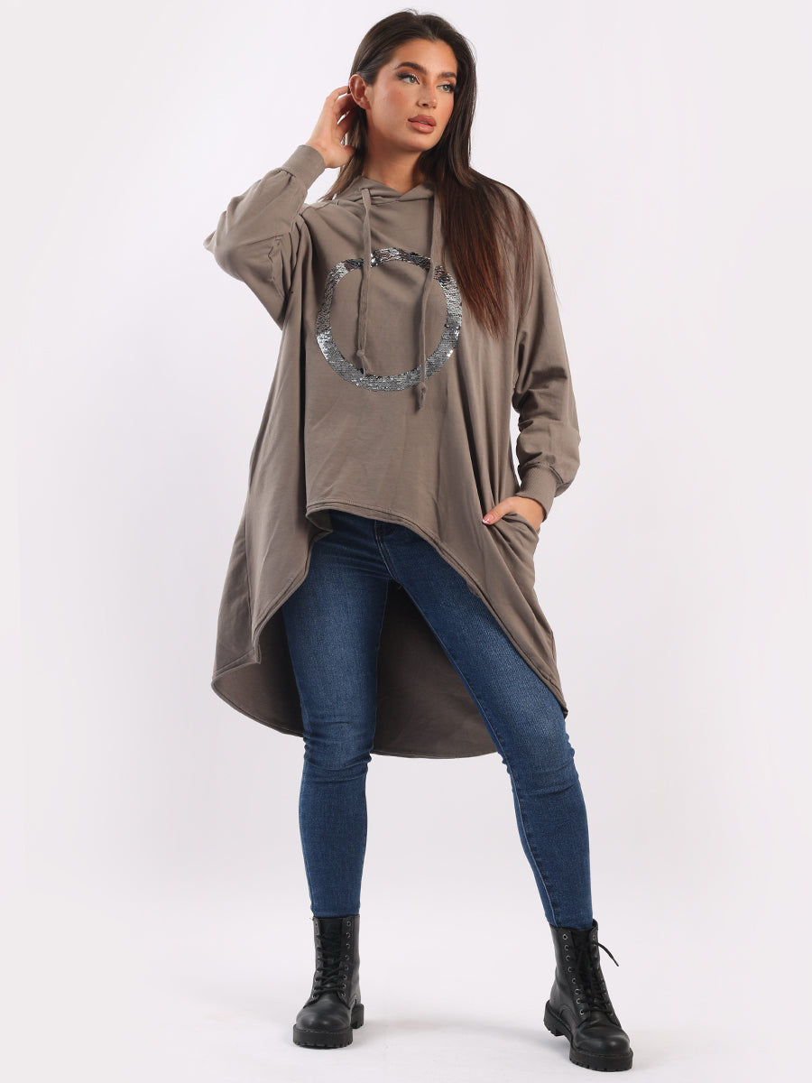 Cotton Hoodie Mocha