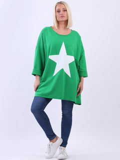 Women Plus Size Tee Olive