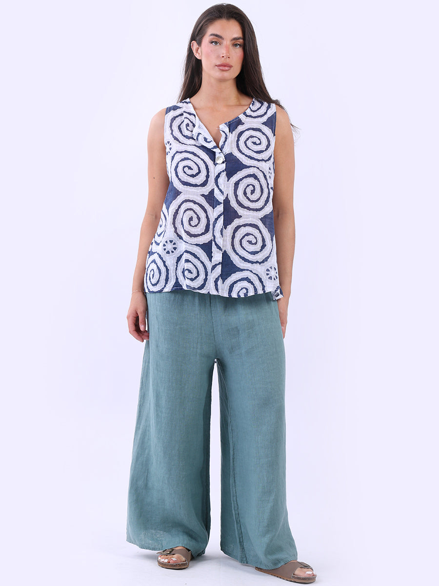 Cotton Vest Top White